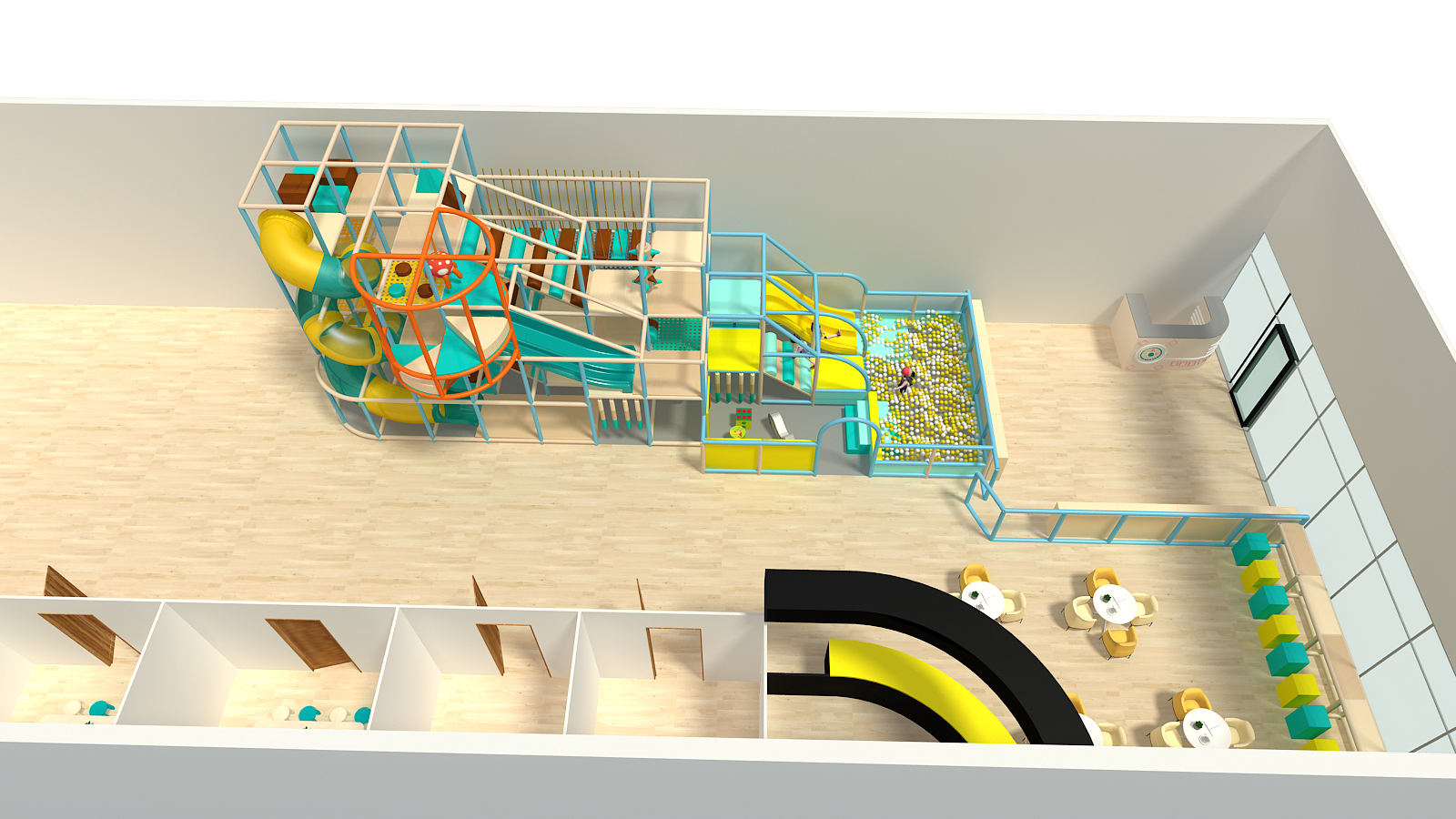 An application scenario or product detail of indoor playground - Image 3